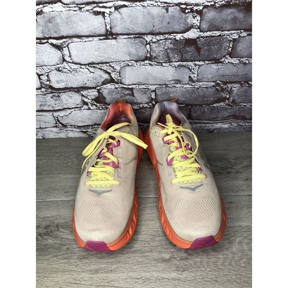 Hoka One One Elevon 2 Mental Health Sand Camelia Running Shoes Men 14M US/49 1/3 - Picture 8 of 16